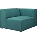 Mingle Fabric Right-Facing Sofa - Teal - MOD3717