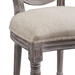 Arise Vintage French Upholstered Fabric Dining Side Chair - Beige - MOD3873