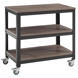 Vivify Tiered Serving Stand - Gray Walnut 