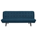 Glance Tufted Convertible Fabric Sofa Bed - Azure - MOD4441