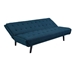 Glance Tufted Convertible Fabric Sofa Bed - Azure - MOD4441