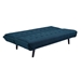 Glance Tufted Convertible Fabric Sofa Bed - Azure - MOD4441