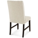 Motivate Channel Tufted Upholstered Fabric Dining Chair Set of 2 - Beige - MOD4776