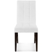 Promulgate Biscuit Tufted Upholstered Fabric Dining Chair Set of 2 - White - MOD4786