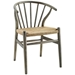 Flourish Spindle Wood Dining Side Chair - Gray - MOD4790