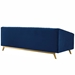 Valiant Vertical Channel Tufted Performance Velvet Sofa - Navy - MOD4976