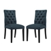 Duchess Dining Chair Fabric Set of 2 - Azure - MOD5121