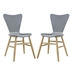 Cascade Dining Chair Set of 2 - Gray