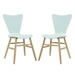 Cascade Dining Chair Set of 2 - Light Blue - MOD5144