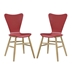 Cascade Dining Chair Set of 2 - Red