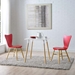 Cascade Dining Chair Set of 2 - Red - MOD5145