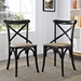 Gear Dining Side Chair Set of 2 - Black - MOD5159