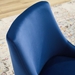 Discern Upholstered Performance Velvet Dining Chair - Navy - MOD5255