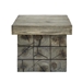 Manteo Rustic Coastal Outdoor Patio Side Table - Light Gray - MOD5341