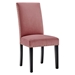 Parcel Performance Velvet Dining Side Chairs - Set of 2 - Dusty Rose - MOD5758