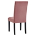 Parcel Performance Velvet Dining Side Chairs - Set of 2 - Dusty Rose - MOD5758