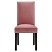 Parcel Performance Velvet Dining Side Chairs - Set of 2 - Dusty Rose - MOD5758