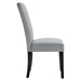 Parcel Performance Velvet Dining Side Chairs - Set of 2 - Light Gray - MOD5759