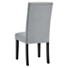 Parcel Performance Velvet Dining Side Chairs - Set of 2 - Light Gray - MOD5759