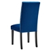 Parcel Performance Velvet Dining Side Chairs - Set of 2 - Navy - MOD5761