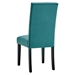 Parcel Performance Velvet Dining Side Chairs - Set of 2 - Teal - MOD5763