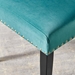 Parcel Performance Velvet Dining Side Chairs - Set of 2 - Teal - MOD5763