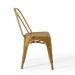 Promenade Bistro Dining Side Chair Set of 2 - Gold - MOD5953