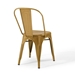 Promenade Bistro Dining Side Chair Set of 2 - Gold - MOD5953