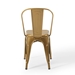 Promenade Bistro Dining Side Chair Set of 2 - Gold - MOD5953