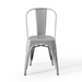 Promenade Bistro Dining Side Chair Set of 2 - Silver - MOD5955