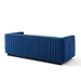 Conjure Channel Tufted Velvet Sofa - Navy - MOD6017