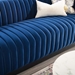 Conjure Channel Tufted Velvet Sofa - Navy - MOD6017