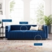 Conjure Channel Tufted Velvet Sofa - Navy - MOD6017