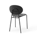 Palette Dining Side Chair Set of 2 - Black - MOD6086