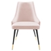 Adorn Tufted Performance Velvet Dining Side Chair - Pink - MOD6104