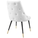 Adorn Tufted Performance Velvet Dining Side Chair - White - MOD6106