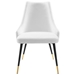 Adorn Tufted Performance Velvet Dining Side Chair - White - MOD6106