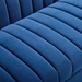 Shift Channel Tufted Performance Velvet Sofa - Navy - MOD6668