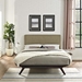 Tracy 3 Piece Queen Bedroom Set A - Cappuccino Latte - MOD7157