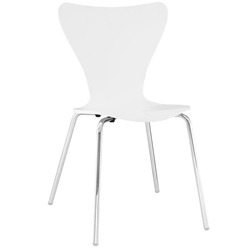 Ernie Dining Side Chair - White 