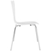 Ernie Dining Side Chair - White - MOD7211