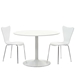 Ernie Dining Side Chair - White - MOD7211