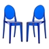 Casper Dining Chairs Set of 2 - Blue