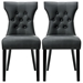 Silhouette Dining Chairs Set of 2 - Black - MOD7344