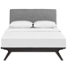 Tracy Queen Bed - Cappuccino Gray - MOD7538