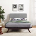 Tracy Queen Bed - Cappuccino Gray - MOD7538