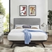 Tracy 3 Piece Queen Bedroom Set - Cappuccino Gray - MOD7557