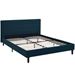 Linnea Queen Fabric Bed - Azure - MOD7699