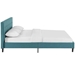 Linnea Queen Fabric Bed - Teal - MOD7703