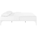 Ollie Queen Bed Frame - White - MOD7714